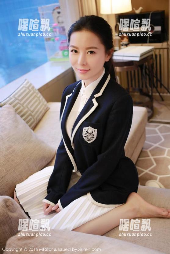 模范学院 - 艾莉Evelyn高跟鞋写真集分享：谁还不是个韵味十足的性感尤物？