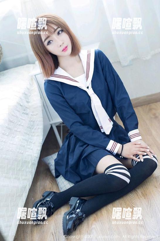 秀人网 - 无圣光岑雨桥美腿图集：美得就像我每天的早餐，舍不得吃！