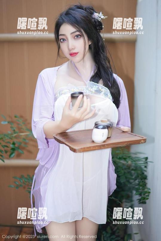 秀人网 - 林乐一黑色私拍的原图，竟让我感觉有点燥了...